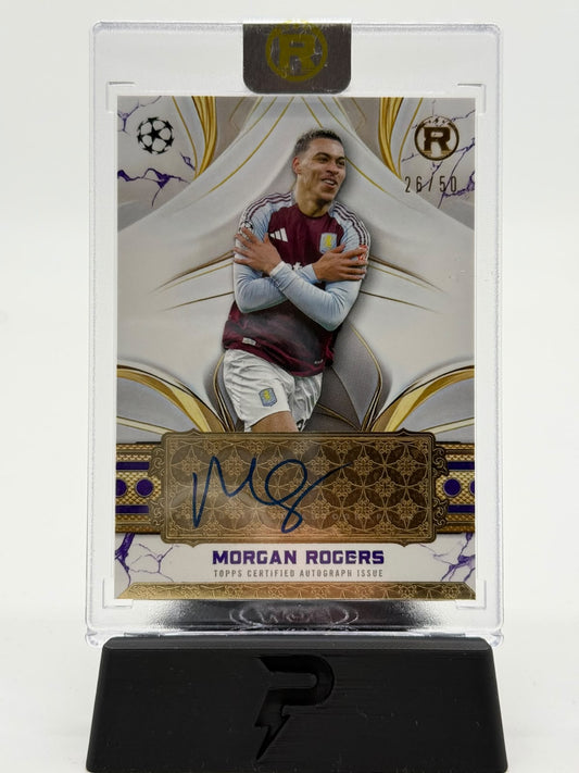 2025 Topps Reverence Morgan Rogers 26/50 Auto