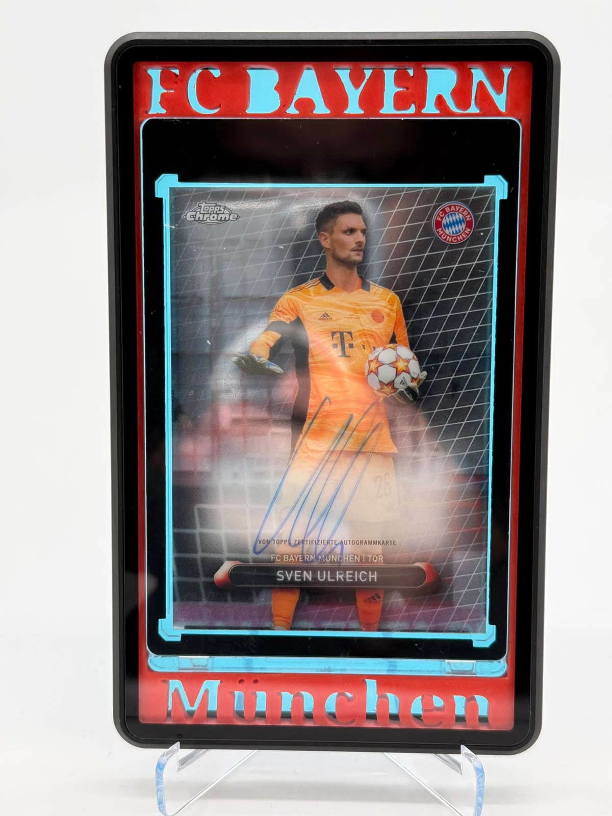 2021/22 Topps Chrome Bundesliga Sven Ulreich Auto 35/75