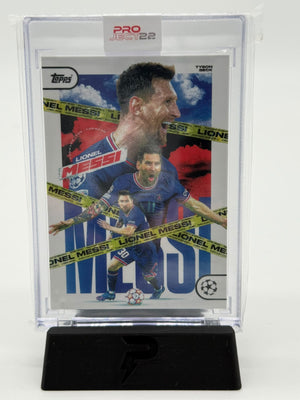 2022 Topps Project 22 Lionel Messi by Tyson Beck