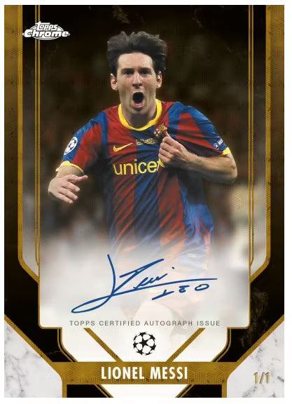 2025-26 Topps Chrome UCC Jumbo Box (SEALED)