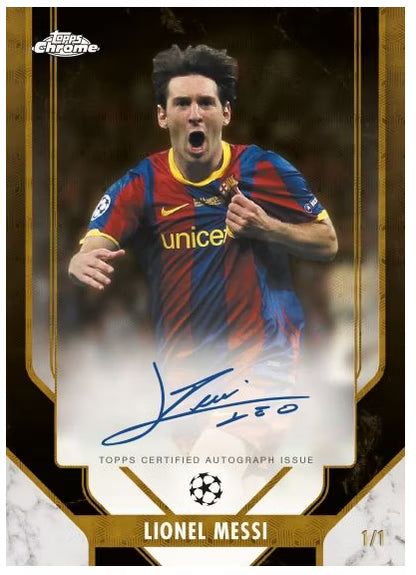 2025-26 Topps Chrome UCC Jumbo Box (SEALED)