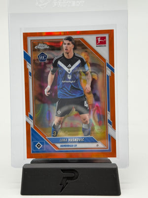 2026 Topps Chrome Bundesliga Luka Vuskovic 23/25 RC