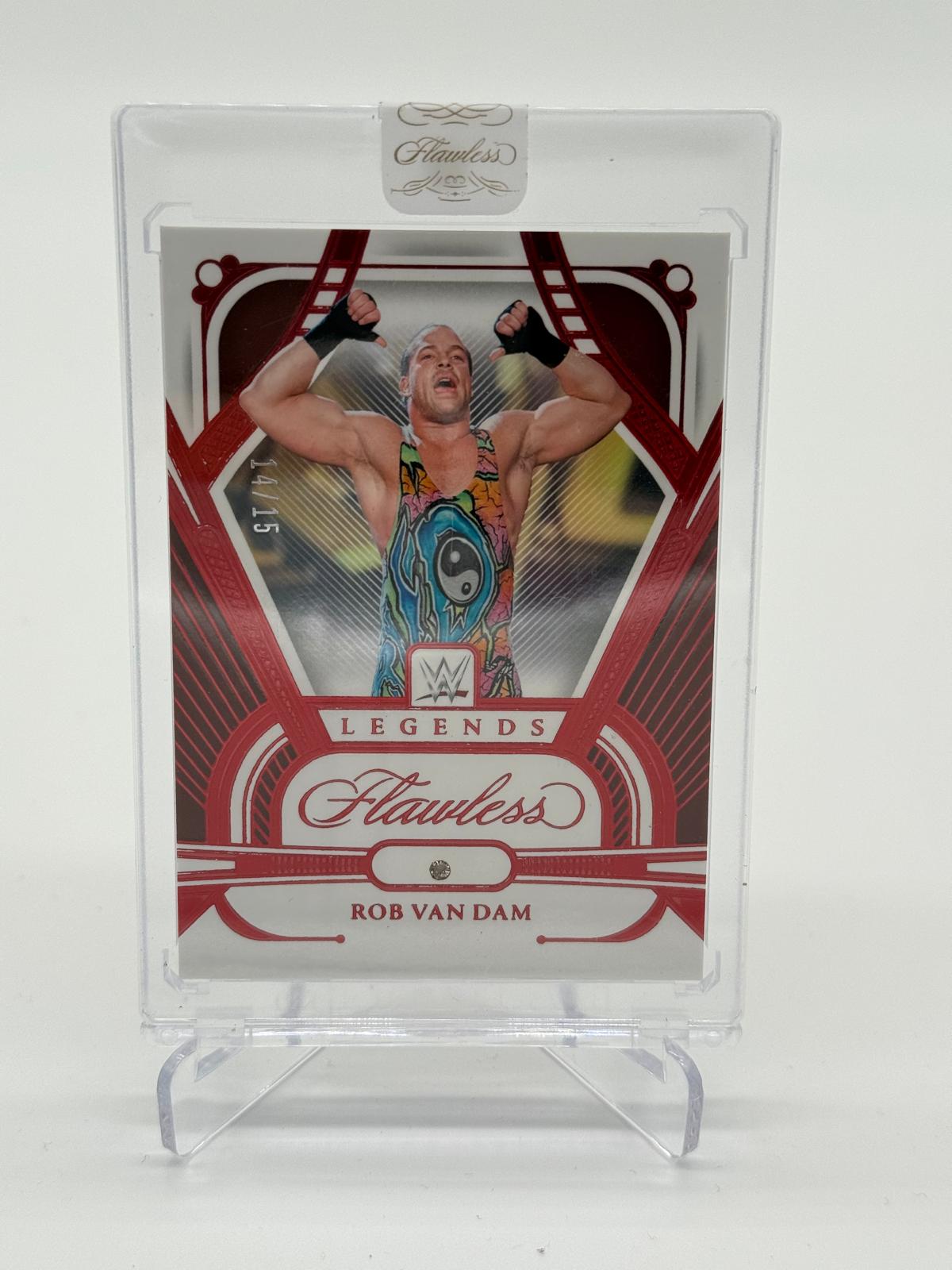2024 Panini Flawless WWE Rob Van Dam Legends Diamond 14/15