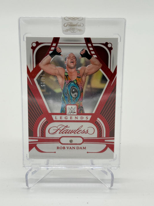2024 Panini Flawless WWE Rob Van Dam Legends Diamond 14/15