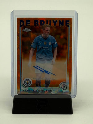 2025 Topps Chrome UEFA Kevin de Bruyne Auto 08/25