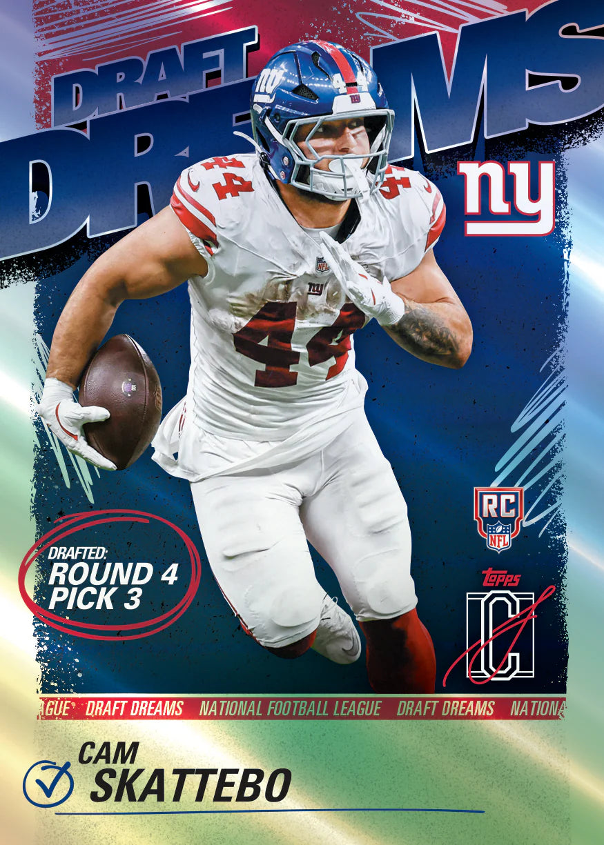 2025 Topps Signature Class Football Mega Box (LIVEBREAK)