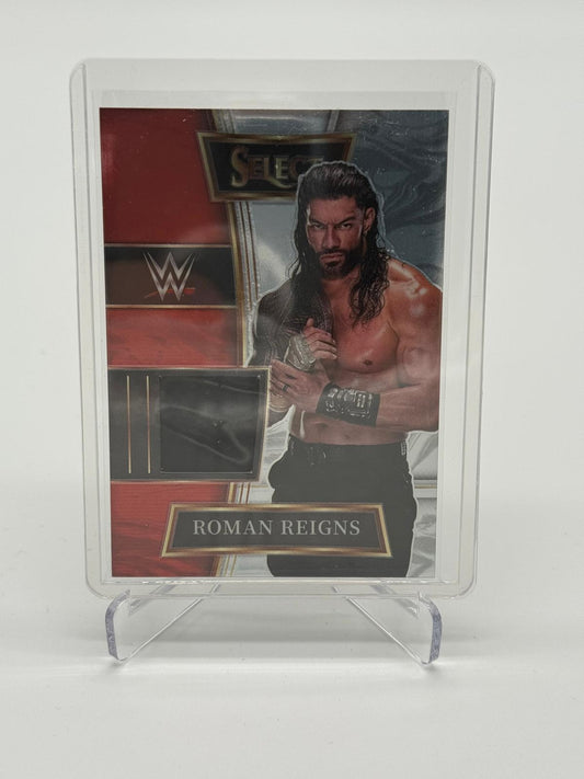 2022 Panini Select WWE Roman Reigns Superstar Worn/Used Material Patch