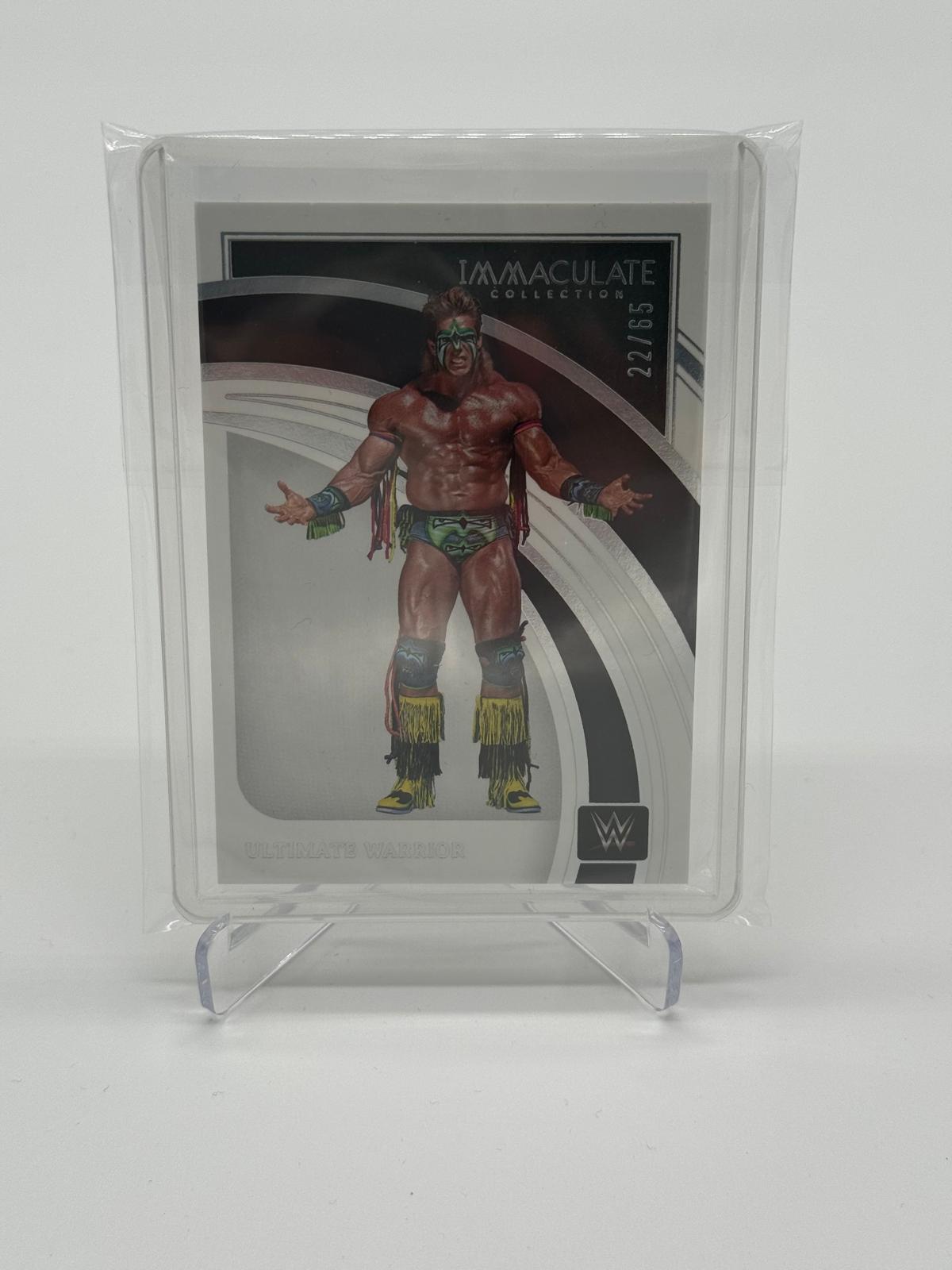 2022 Panini Immaculate WWE Ultimate Warrior 22/65
