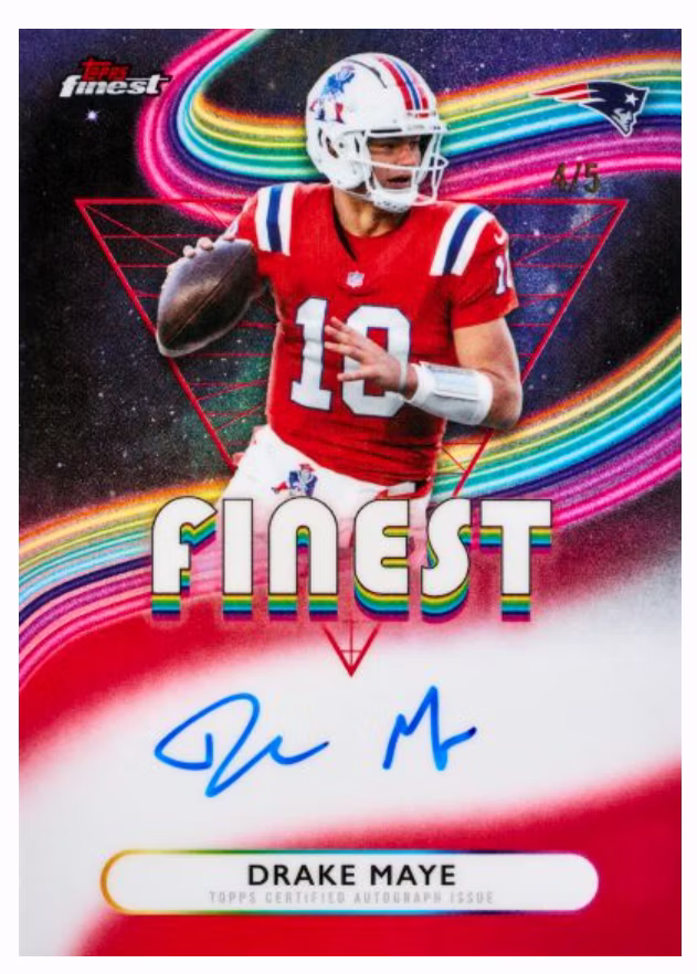 2025 Topps Finest Football Hobby Box (LIVEBREAK)
