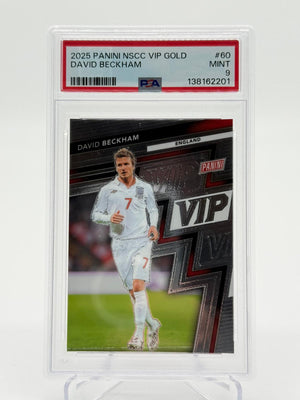 2025 Panini NSCC VIP Gold David Beckham PSA 9