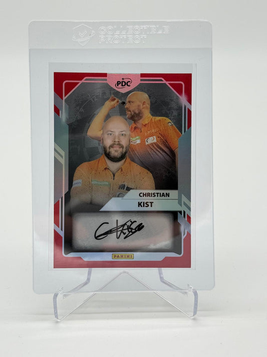 2025 PDC World Championship Christian Kist Auto /50