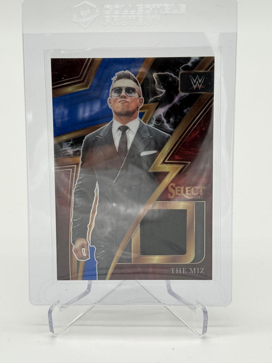 2023 Panini Select WWE The Miz Sparks Superstar Worn/Used Material Relic 02/49