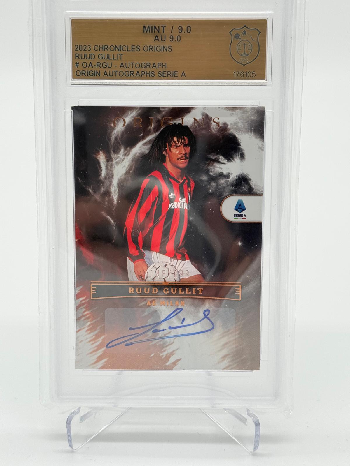 2022-23 Panini Origins Ruud Gullit Auto /299 GSG 9