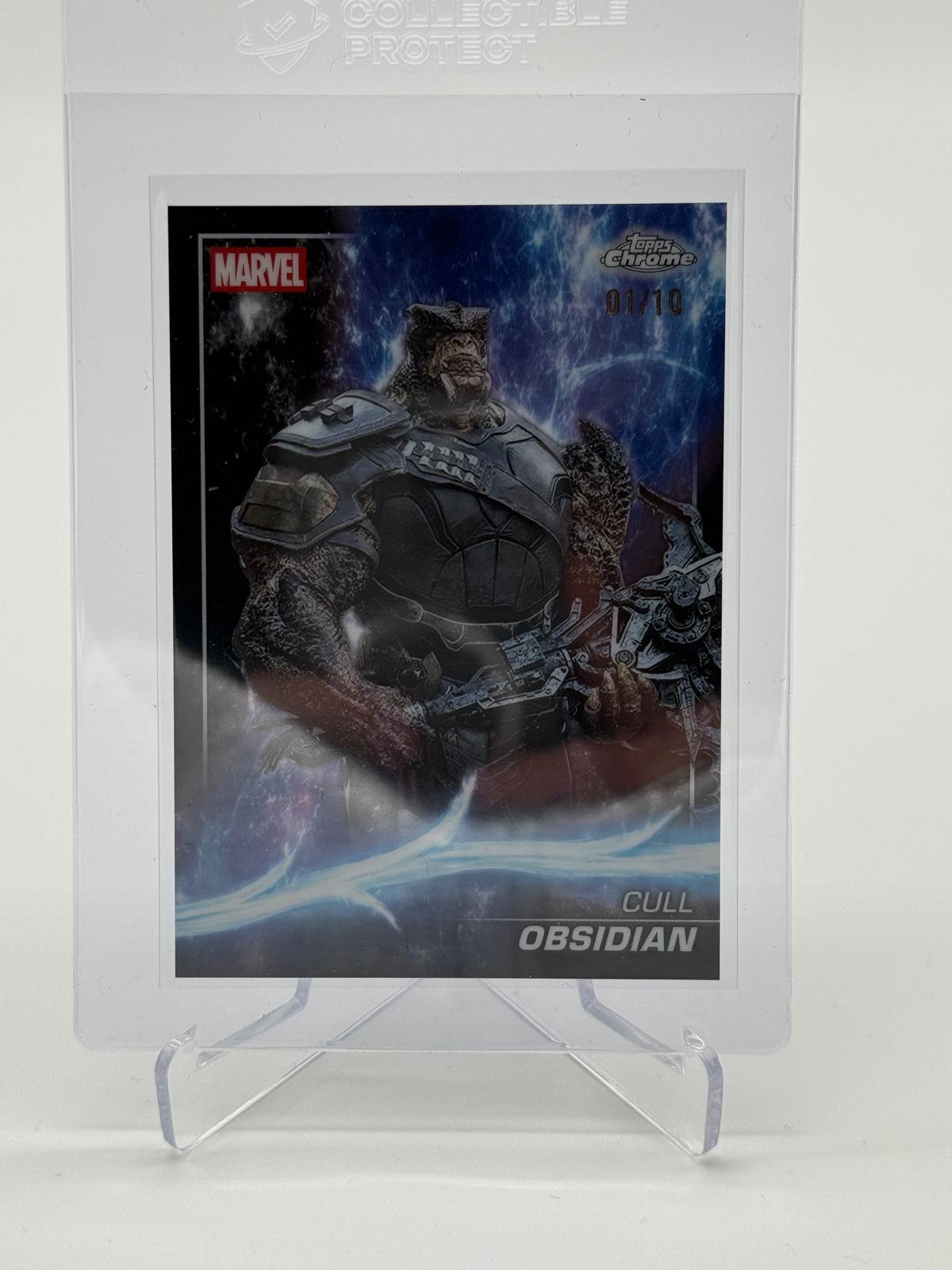 2025 Topps Marvel Studios Chrome Obsidian /10