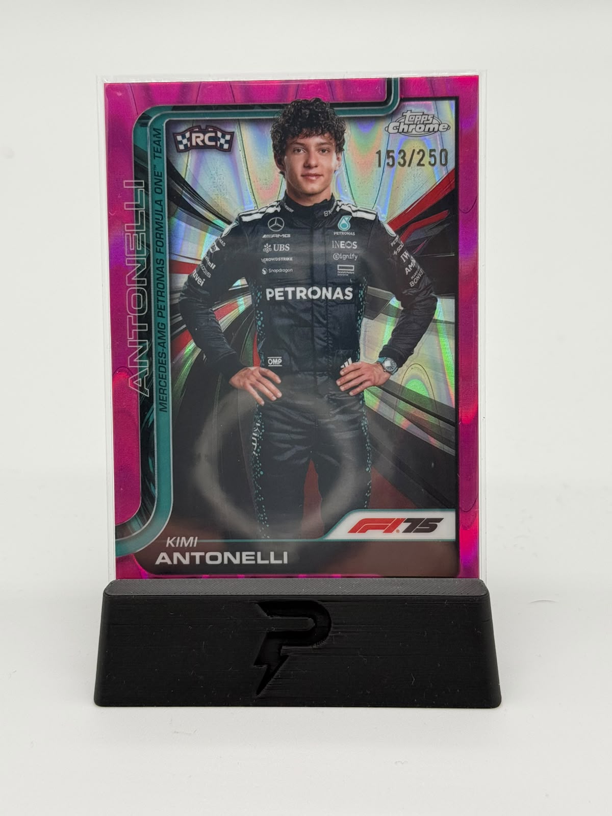 2025 Topps Chrome Formel 1 Kimi Antonelli 153/250