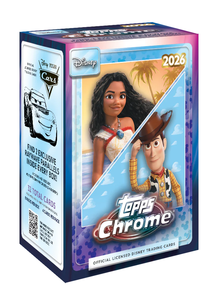 2026 Topps Chrome Disney Value Box (SEALED) PRE ORDER