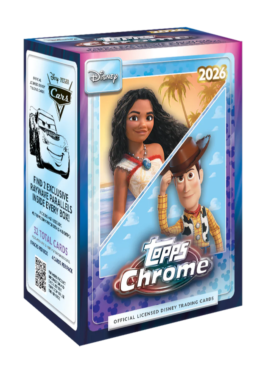 2026 Topps Chrome Disney Value Box - Livebreak by Fratelli Cards