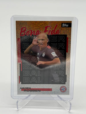 2025 Topps FC Bayern Teamset Arjen Robben Bona Fide 02/25