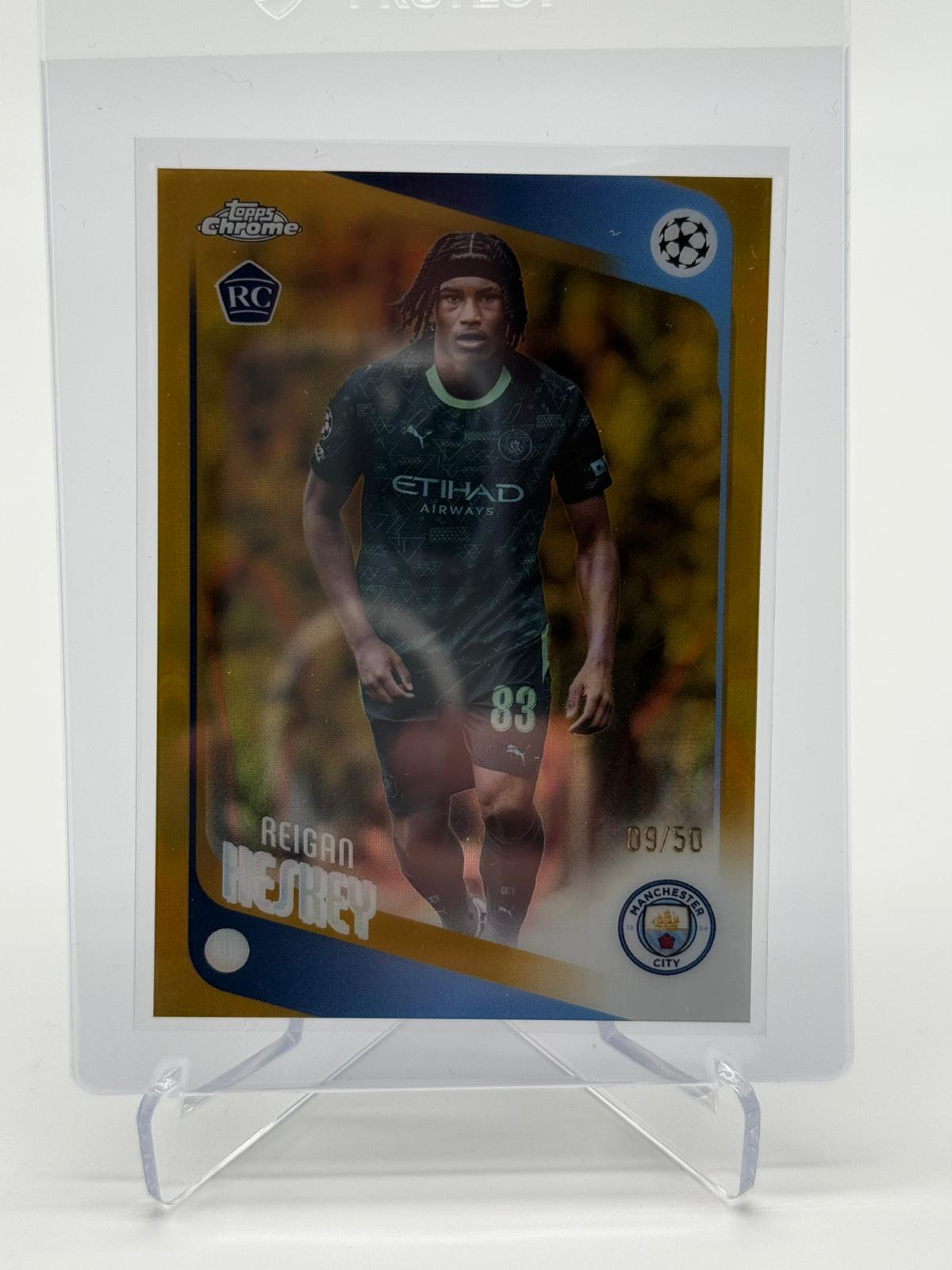 2026 Topps Chrome UCC Reigan Heskey 09/50 RC