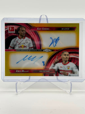 2024/25 Topps Chrome Bundesliga Simons/Millot Dual Auto 04/50