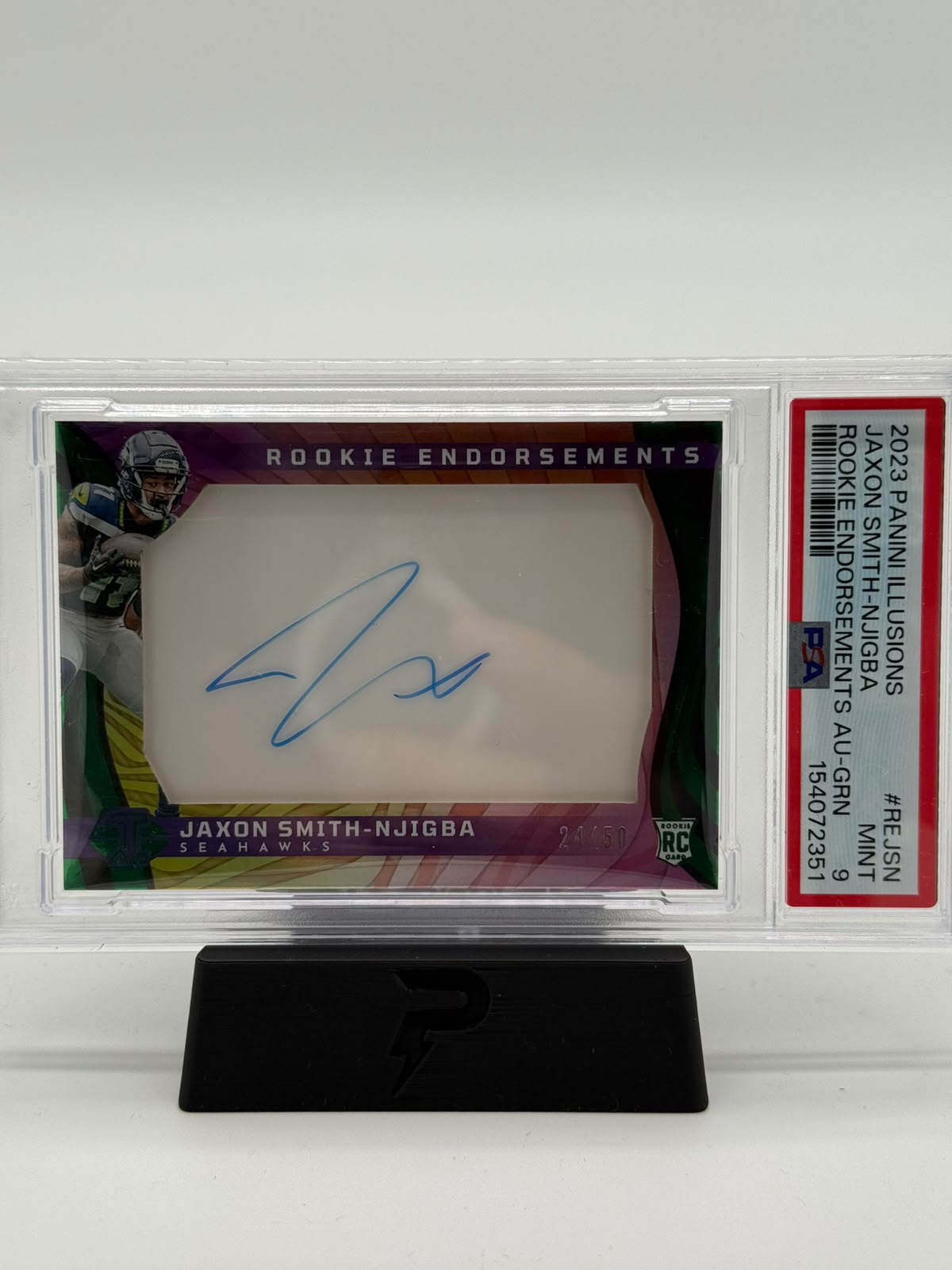 2023 Panini Illusions Jaxon Smith-Njigba Endorsements 24/50 Auto