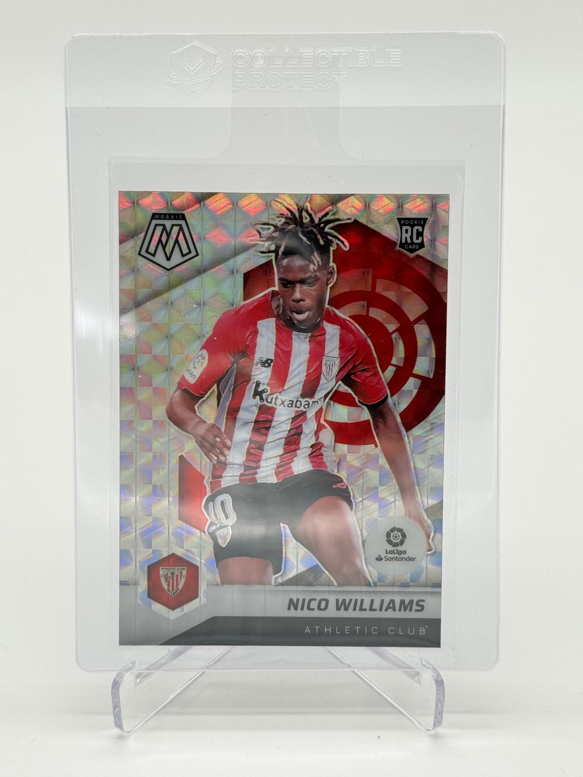 2021-22 Panini Mosaic La Liga Nico Williams RC Mosaic