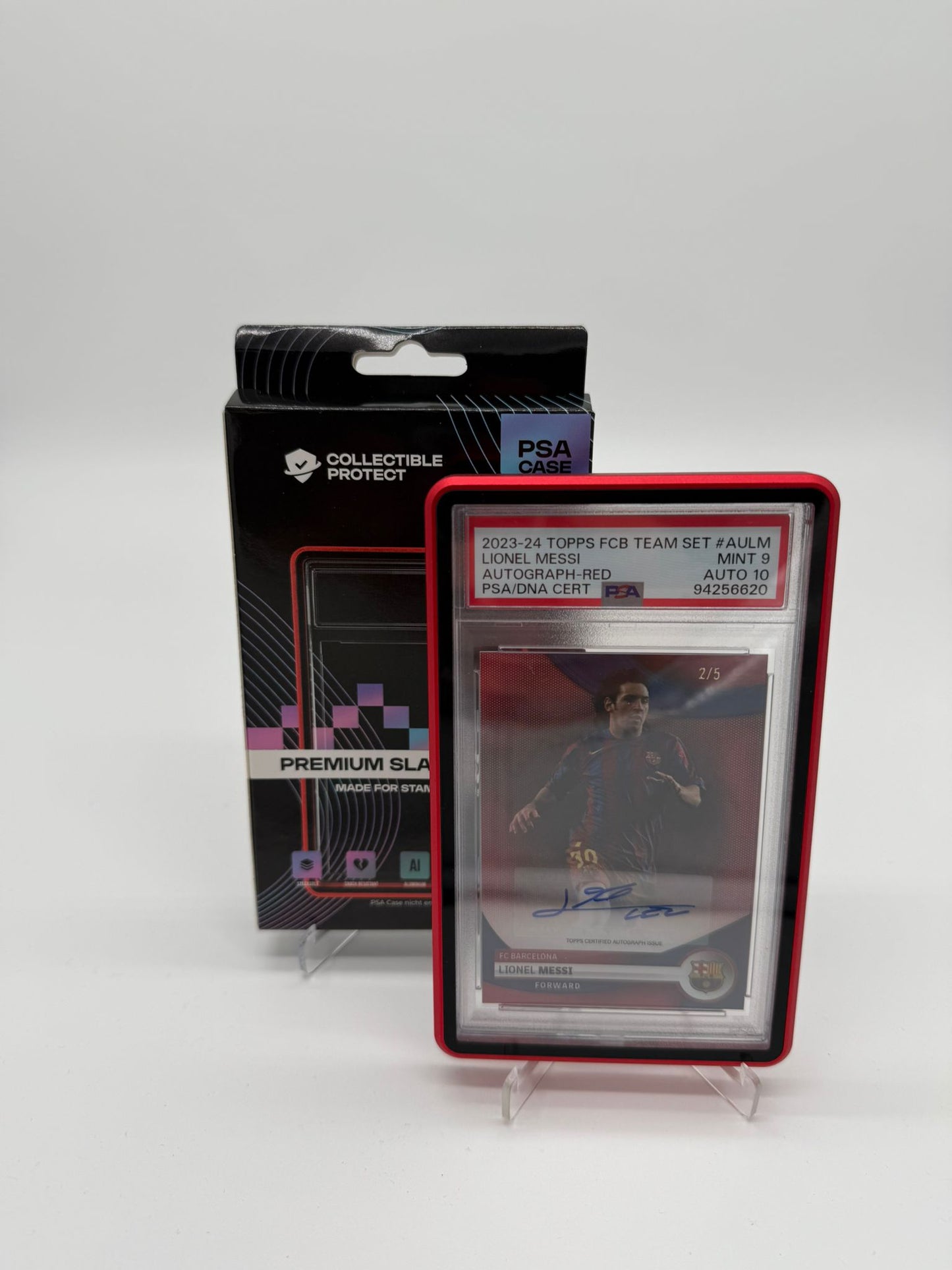 Collectible Protect Premium Slabprotect PSA Standard 35pt Red