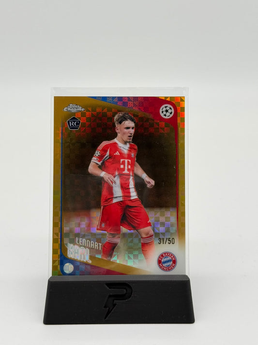 2026 Topps Chrome UCC Lennart Karl 31/50