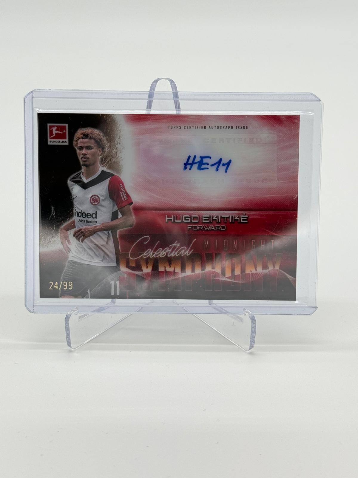 2025 Topps Midnight Hugo Ekitike Auto /99