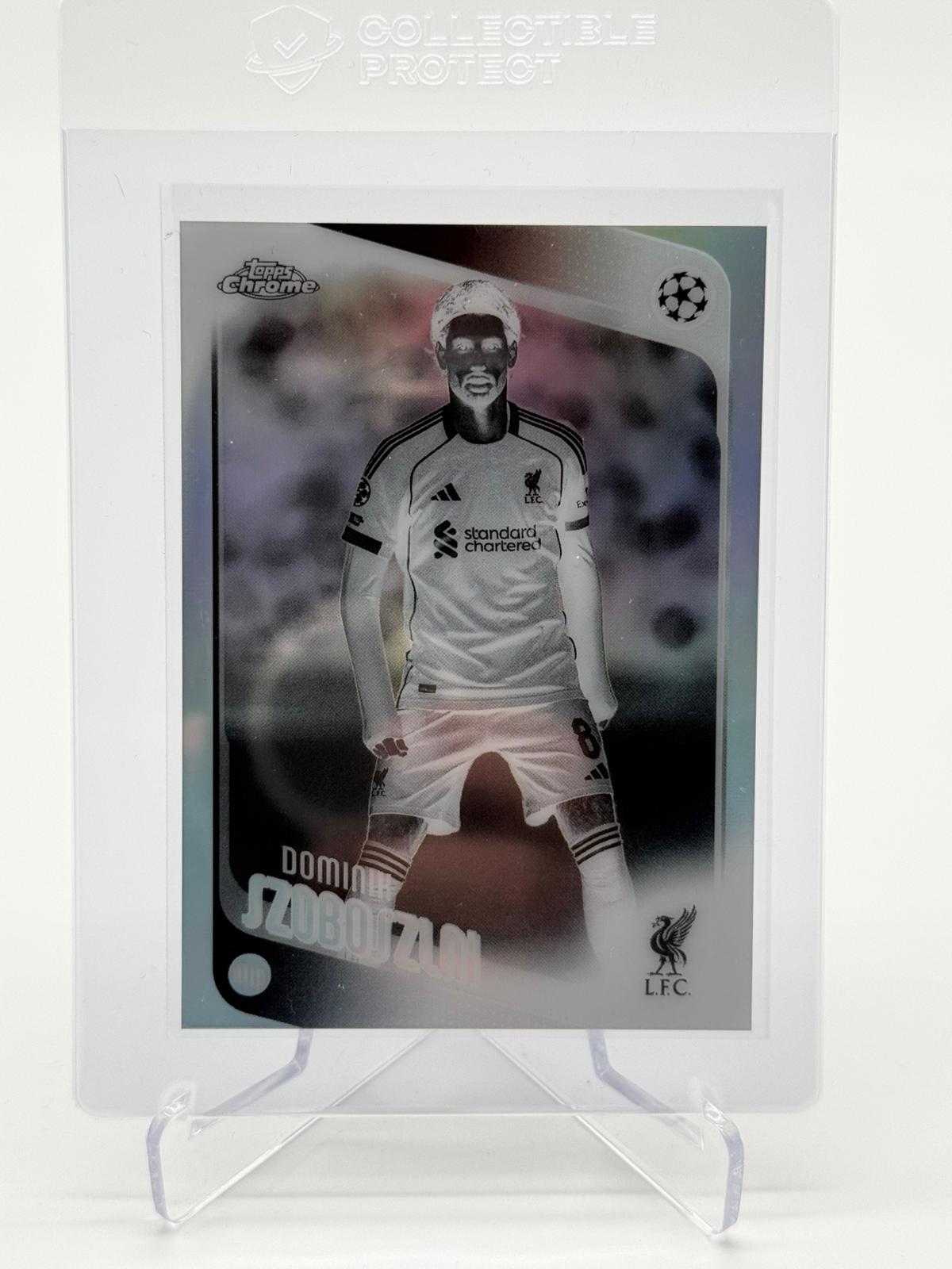 2026 Topps Chrome UCC Dominik Szoboszlai Negative