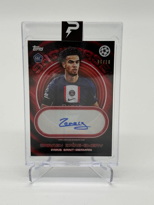 2023 Topps Showtime Warren Zaire-Emery RC Auto /10
