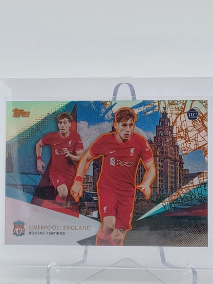 2022 Liverpool FC Team-Set - Kostas Tsimikas /25 - RC