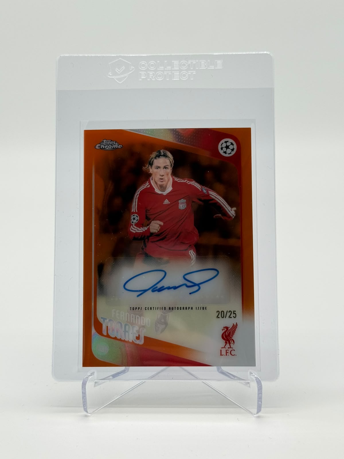 2026 Topps Chrome UCC Fernando Torres Auto 20/25