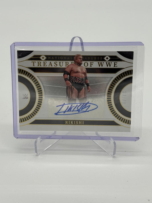 2024 Panini National Treasures WWE Rikishi Treasures of WWE 30/99