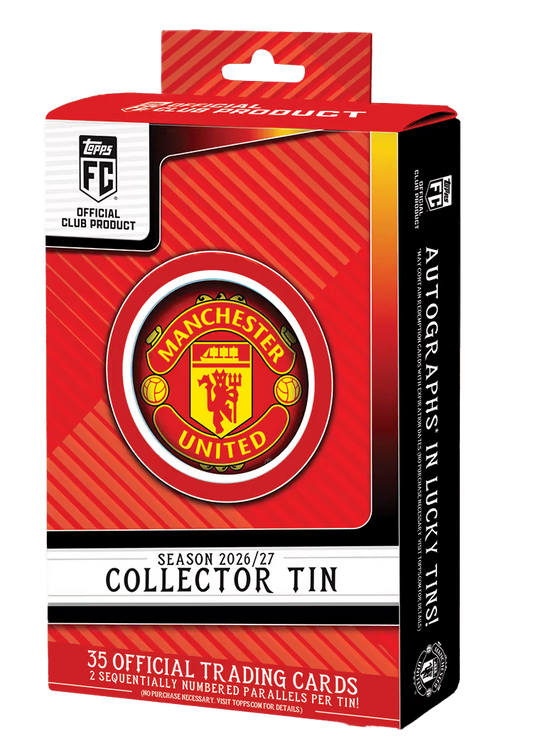 2026-27 Topps Manchester United Collector Tin