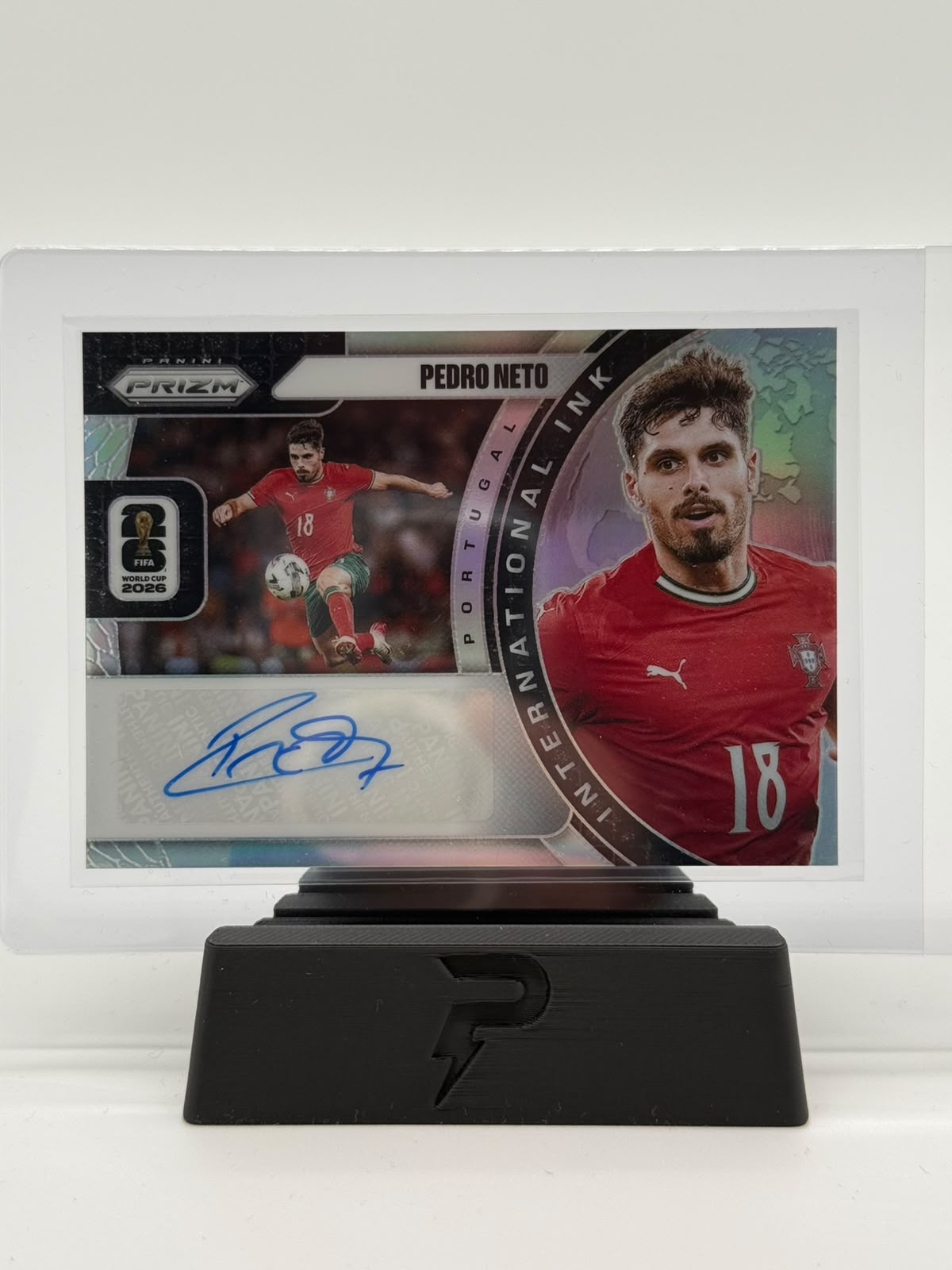 2026 Panini Prizm World Cup Pedro Neto Auto 19/75
