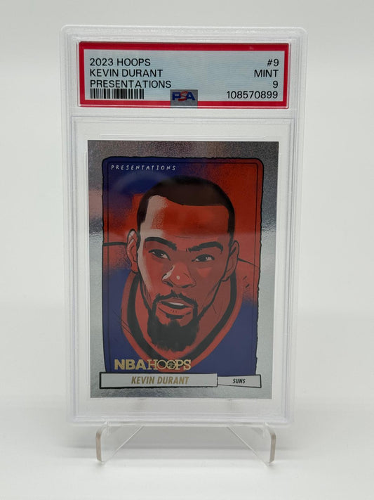 2023 Panini Hoops Kevin Durant Presentations PSA 9