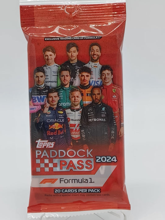 2024 Topps Paddock Pass Formula 1 Fat Pack (SEALED)
