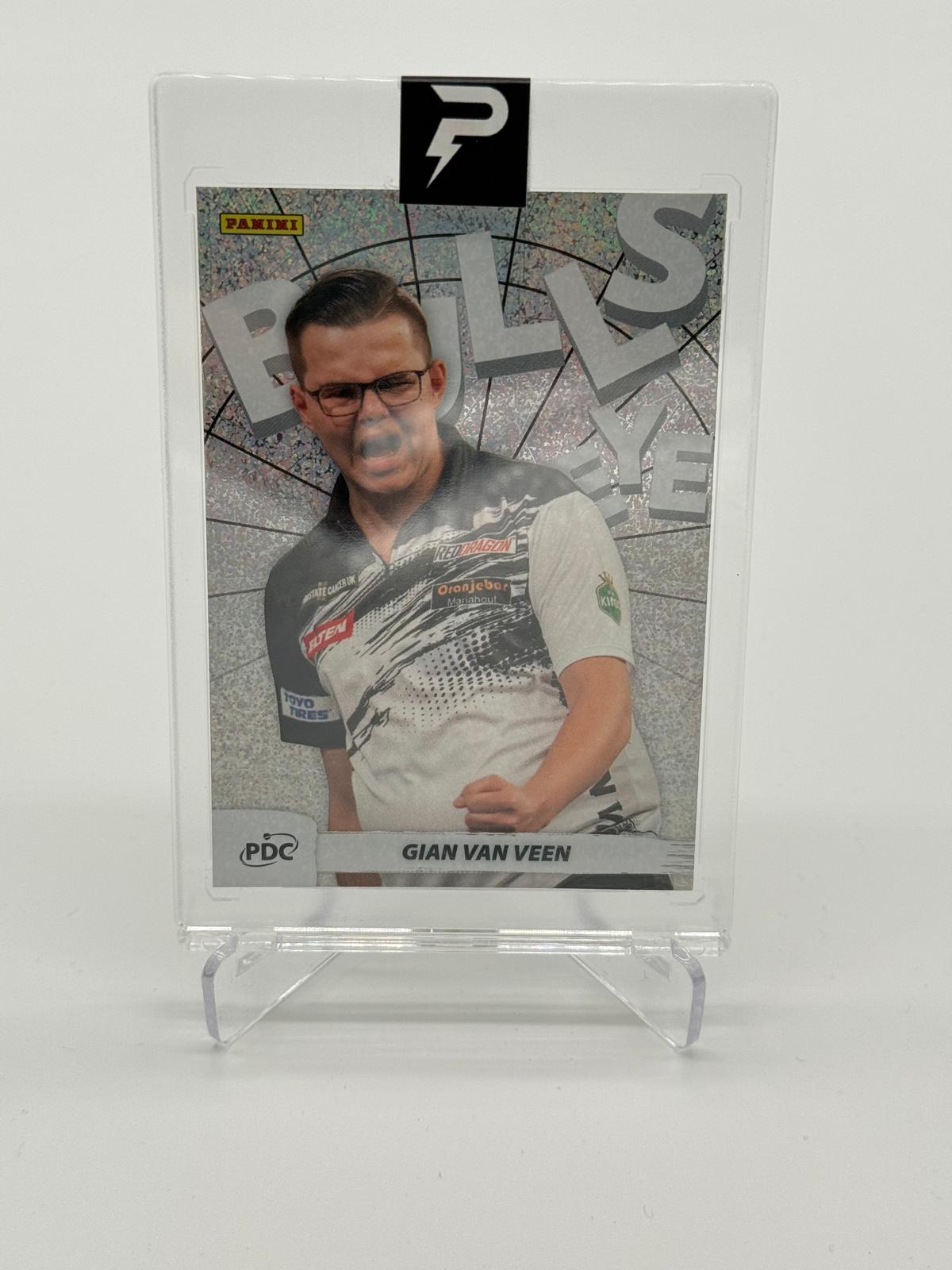 2025 Panini PDC Gian Van Veen Bulls Eye SSP