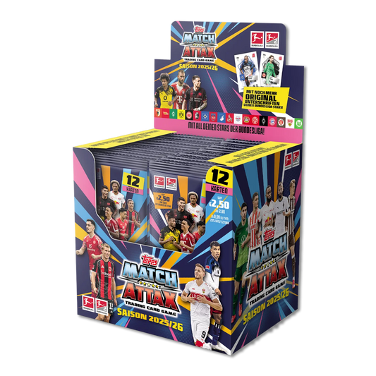 2025-26 Topps Bundesliga Match Attax Display Box (SEALED)