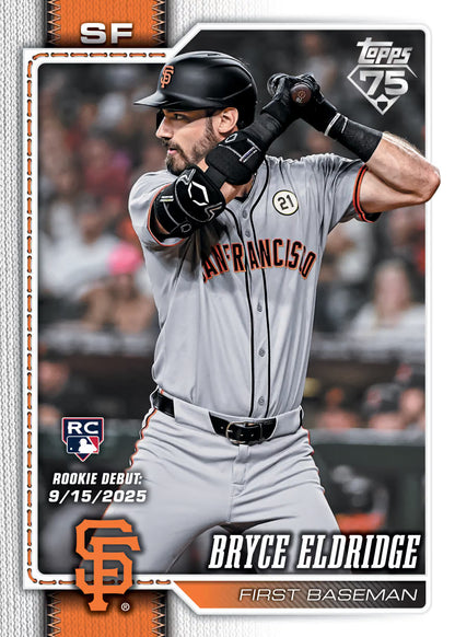 Topps Baseball Update Series 2026 - Jumbo Box