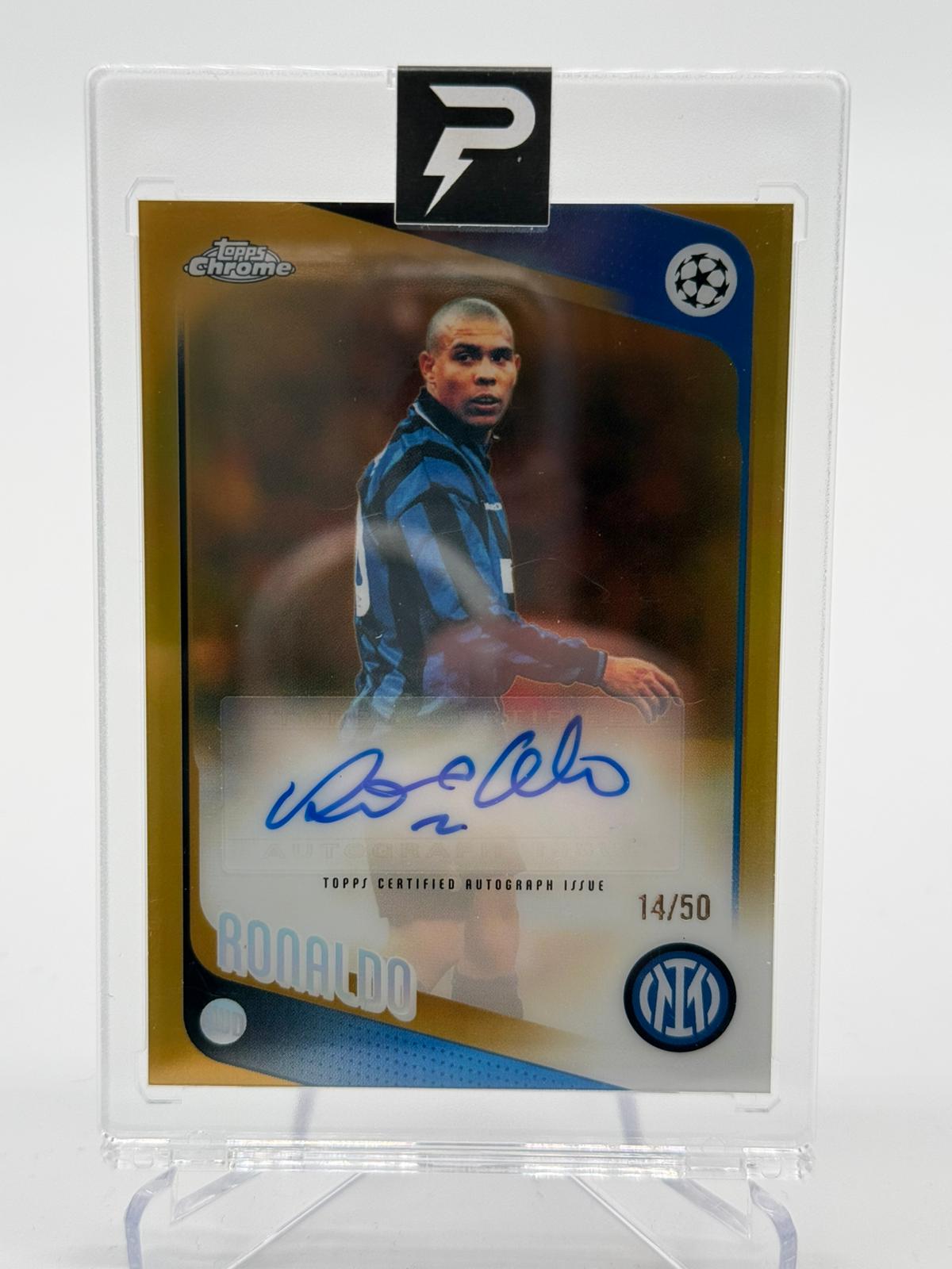 2026 Topps Chrome UCC Ronaldo Autogramm 14/50