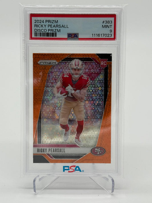 2024 Prizm Ricky Pearsall Disco Prizm RC PSA 9