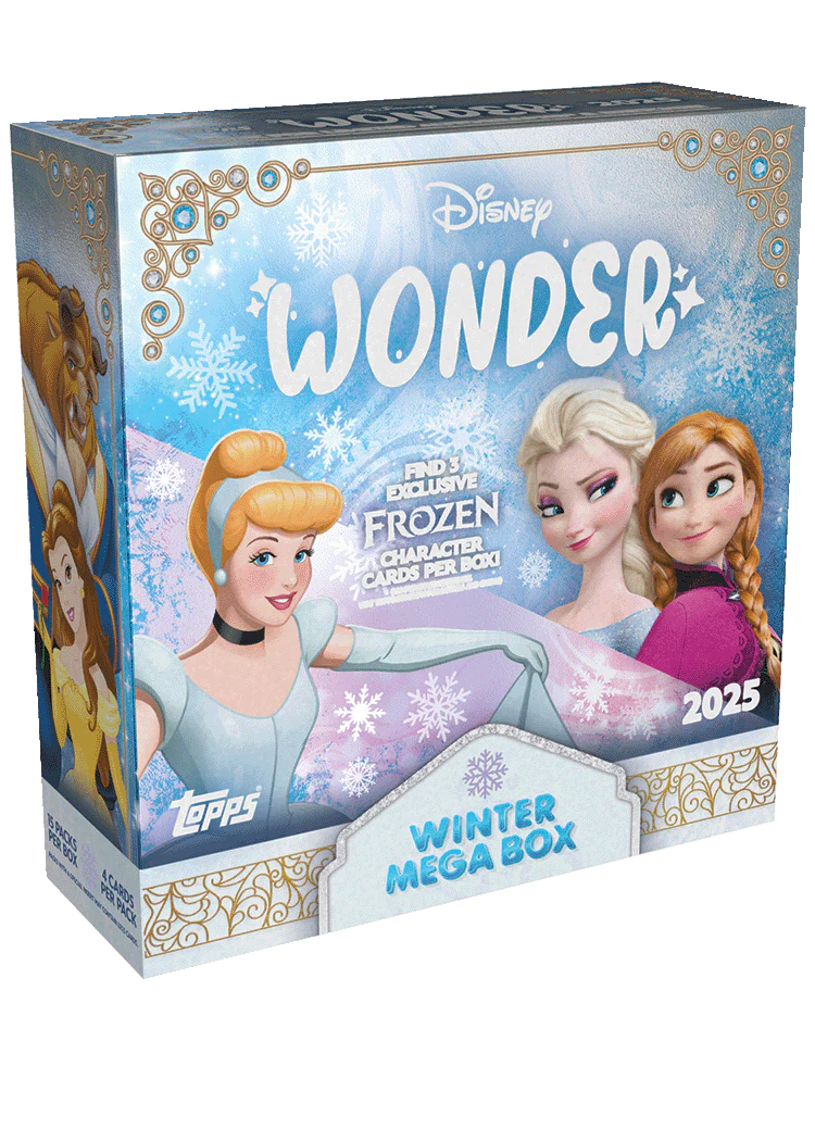 2025 Topps Disney Wonder Winter Mega Box (SEALED)