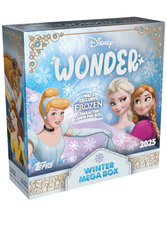2025 Topps Disney Wonder Winter Mega Box (SEALED)