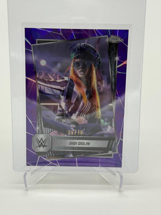2025 Topps Chrome WWE Sapphire Gigi Dolin /10