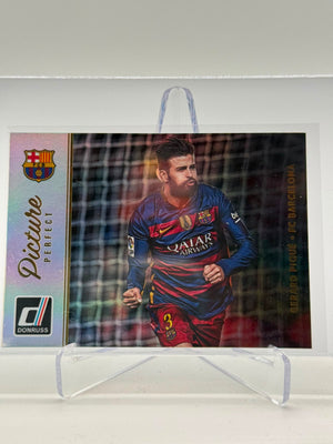 2016-17 Panini Donruss Gerard Pique Picture Perfect Silver