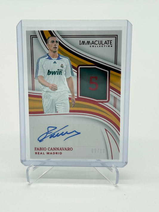 2023-24 Panini Immaculate Fabio Cannavaro Auto /10