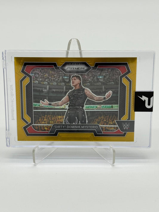 2024 Panini Prizm WWE Dominik Mysterio /10 Gold