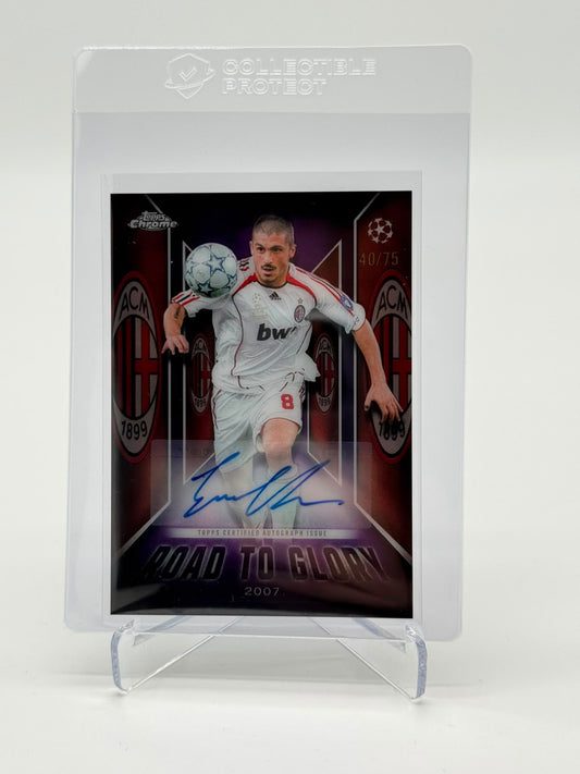 2026 Topps Chrome UCC Gennaro Gattuso Auto 40/75